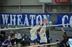 VB vs MHC  Wheaton Women's Volleyball vs Mount Holyoke College. - Photo by Keith Nordstrom : Wheaton, Volleyball, VB